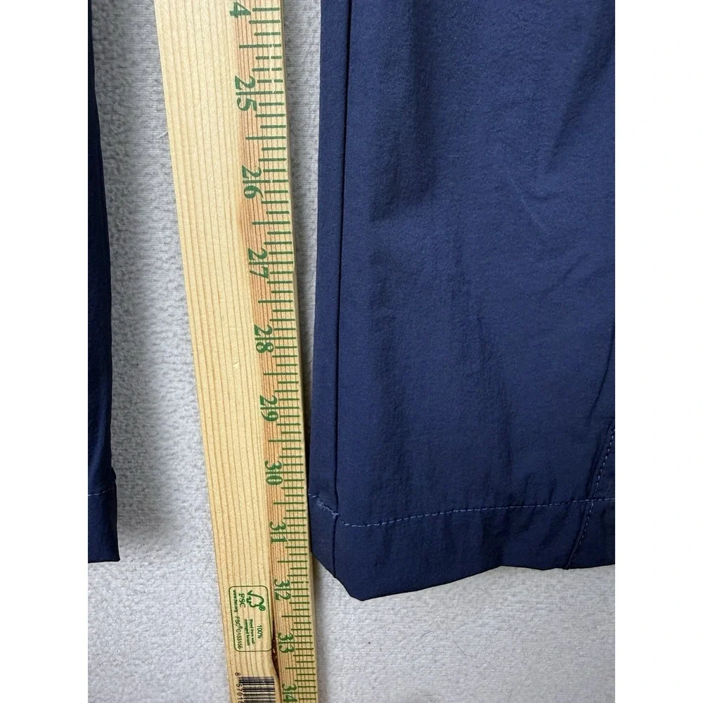 NWT Camel Mens 34x31 Navy Hiking Pants Nylon Belted Zip Pocket Outdoor - Picture 6 of 8